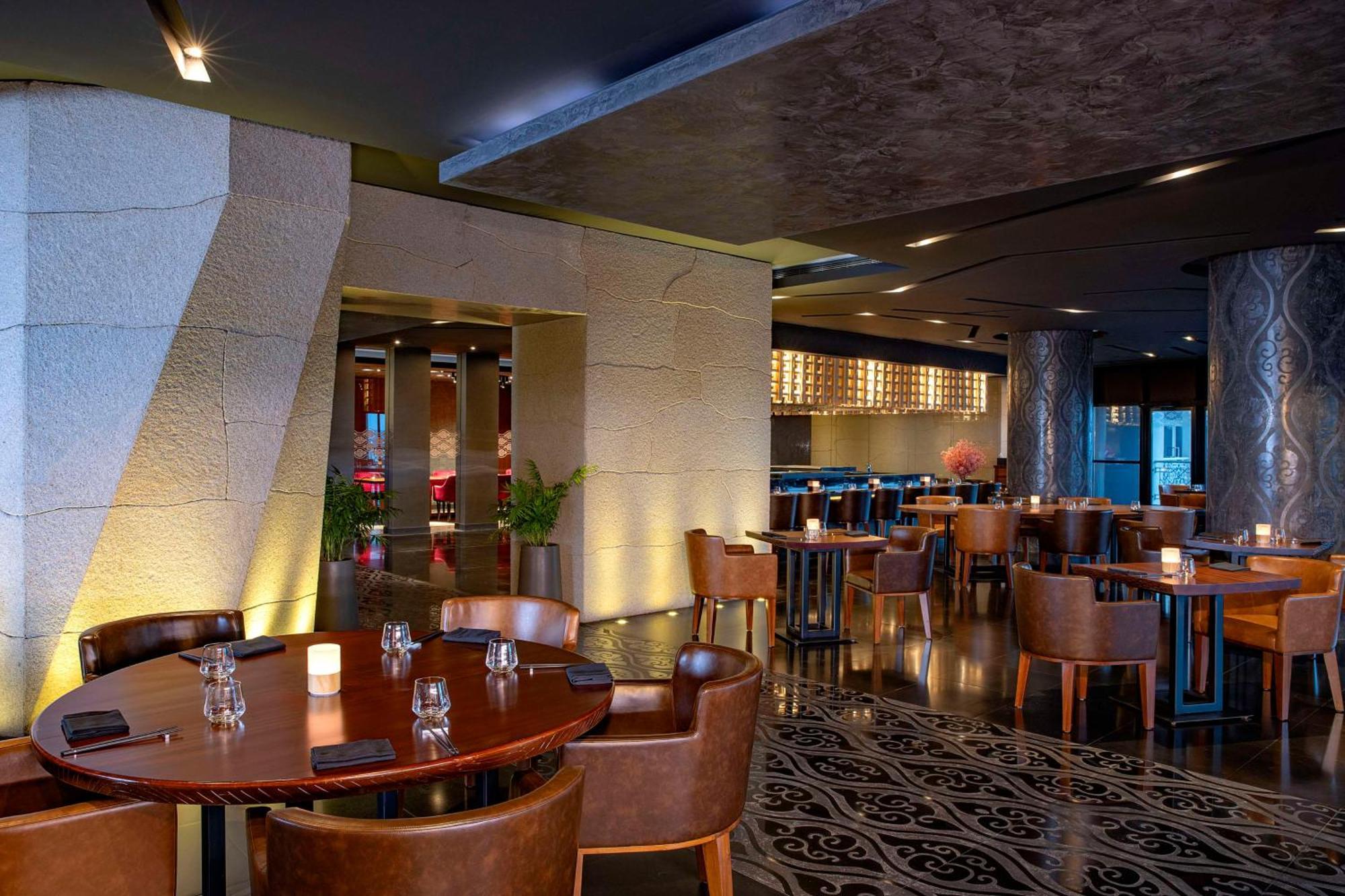 Waldorf Astoria Ras Al Khaimah Eksteriør billede The interior of the restaurant