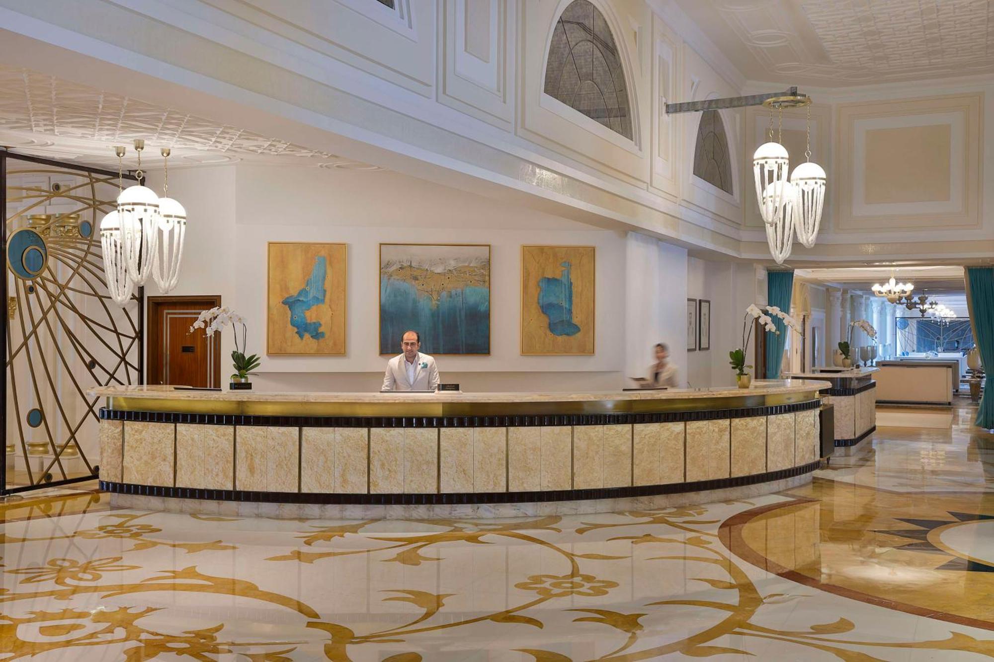 Waldorf Astoria Ras Al Khaimah Eksteriør billede The lobby of the hotel